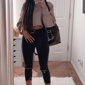 Cropped Fashion Nova Sweater